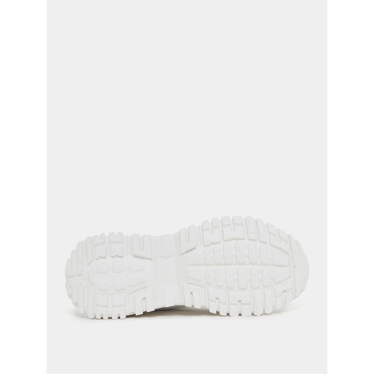 Styli Perforated Lace Up Chunky Sneakers-women-shoes-sneakers-image-7