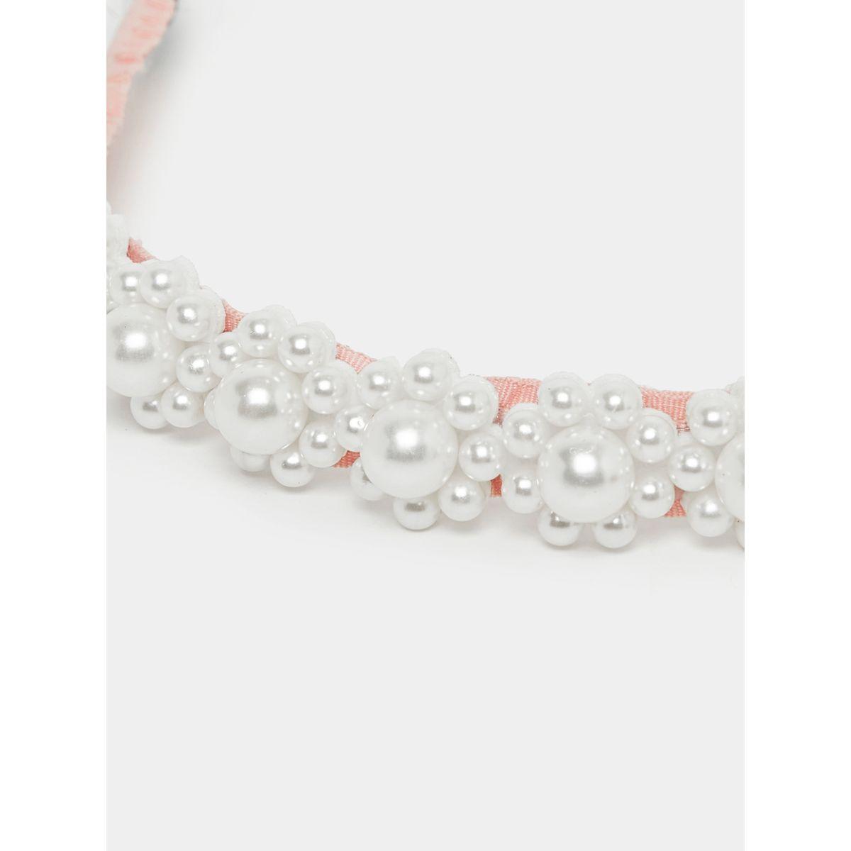 Styli Pearl Applique Headband-girls-accessories-jewellery-image-2