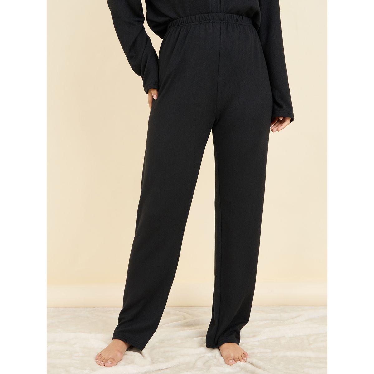 مجموعة من بنطال مع كارديجان باكتاف منخفضة-women-clothing-coordsets-image-5
