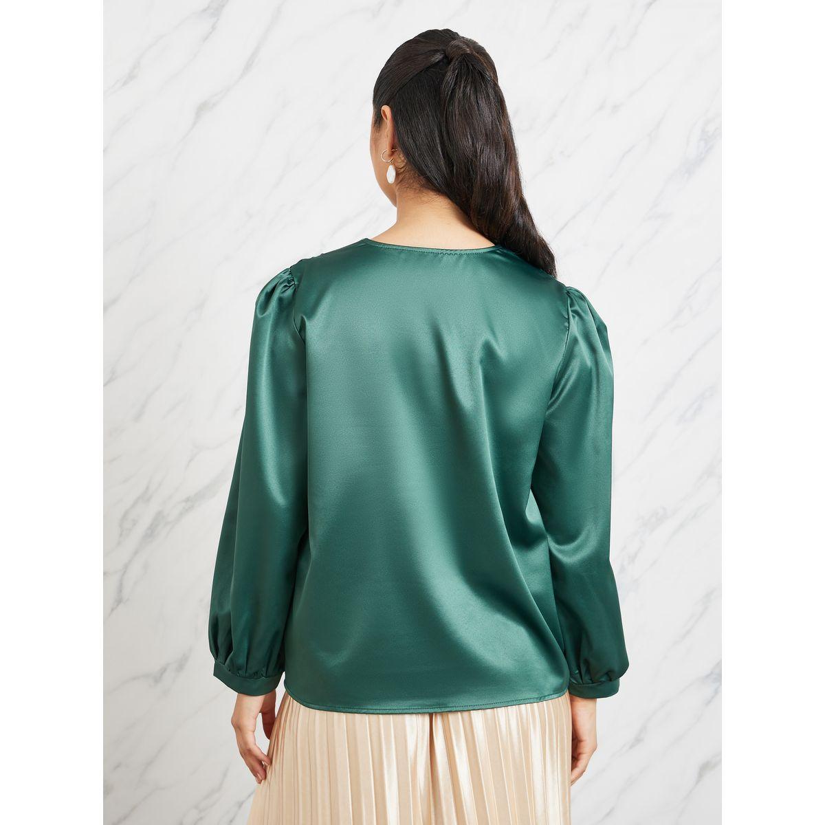 بلوزة ساتان مزينة بلؤلؤ صناعي-women-clothing-shirtsandblouses-blouses-image-5