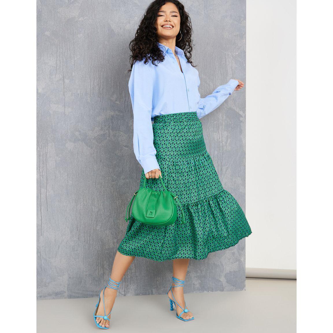 تنورة ميدي بكسرات وطبعة مجردة-women-clothing-bottoms-skirts-image-2