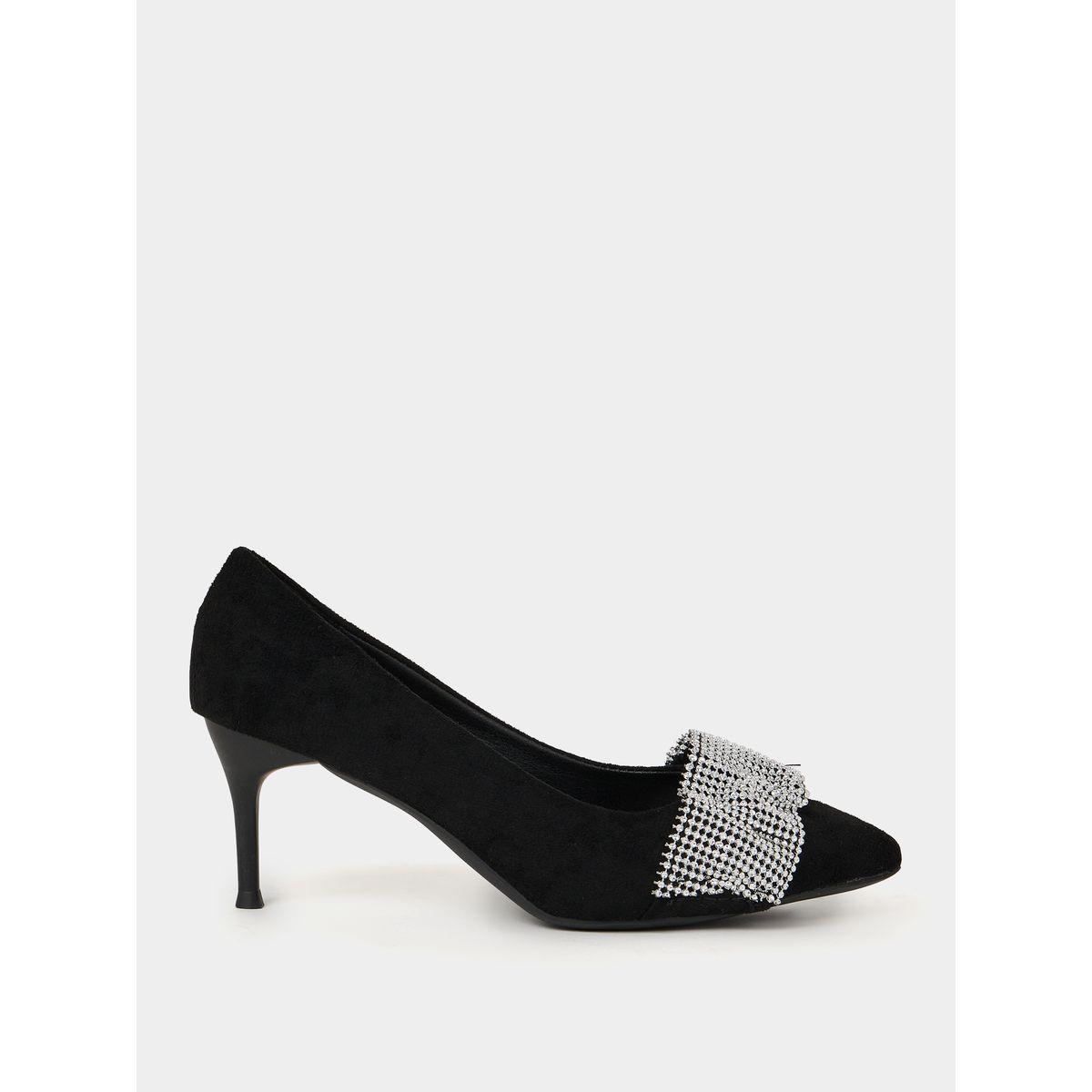 Styli Embellished Court Pointed Toe Stiletto Heel Pump-women-shoes-heels-image-2