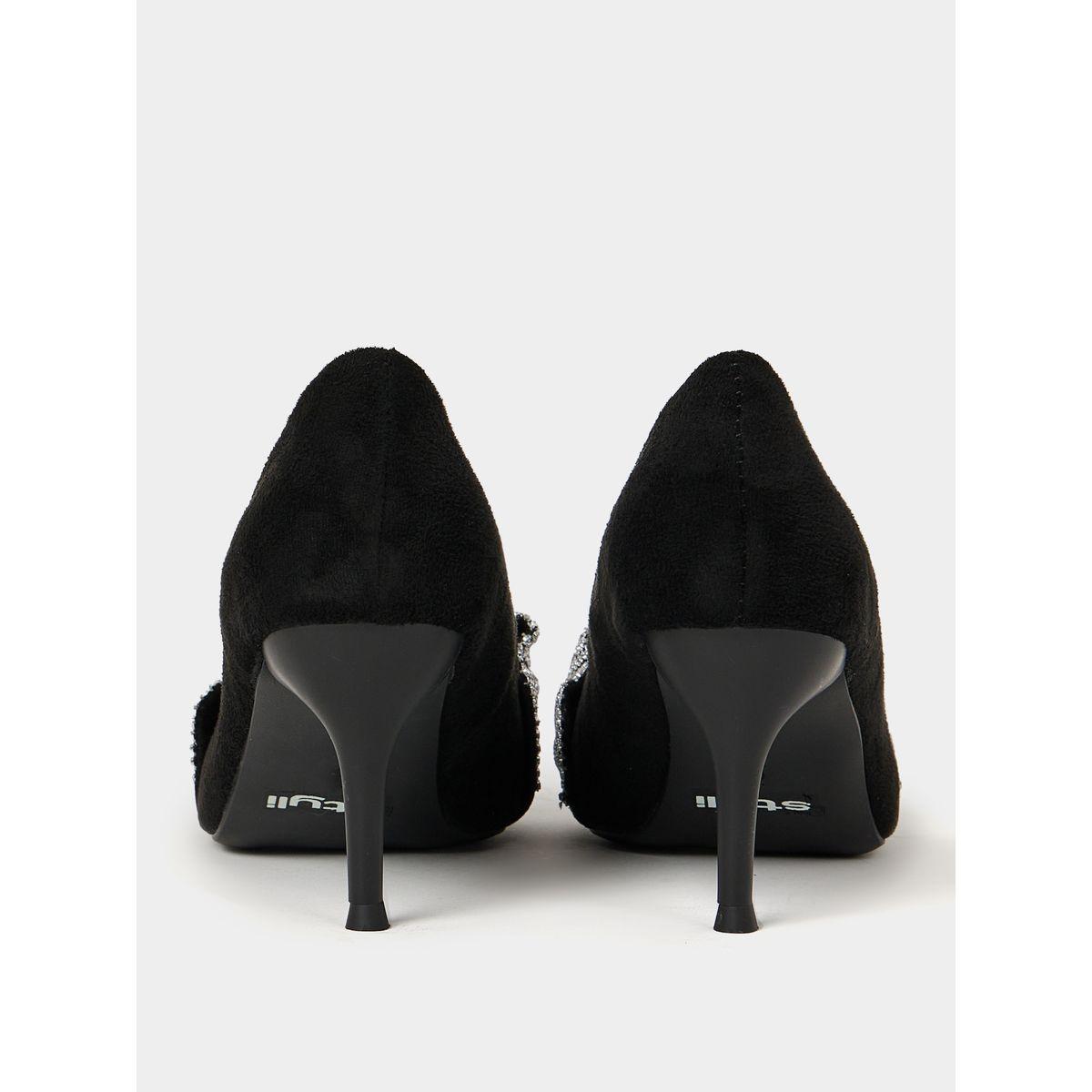Styli Embellished Court Pointed Toe Stiletto Heel Pump-women-shoes-heels-image-6