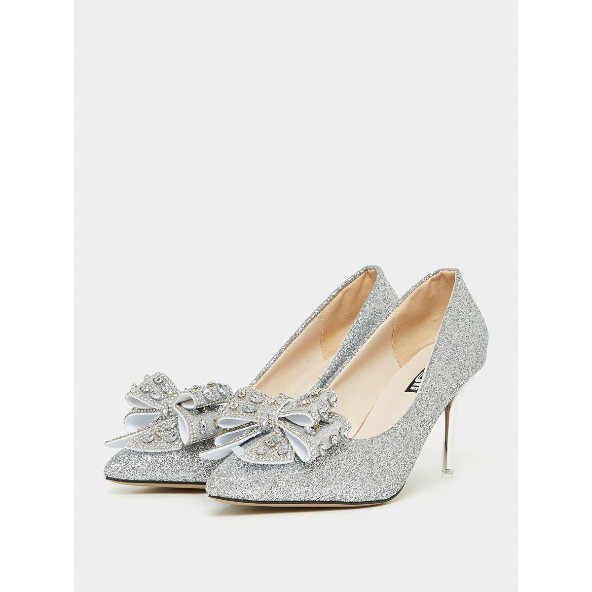 صندل بكعب متوسط مع ربطة فيونكة-women-shoes-heels-image-3