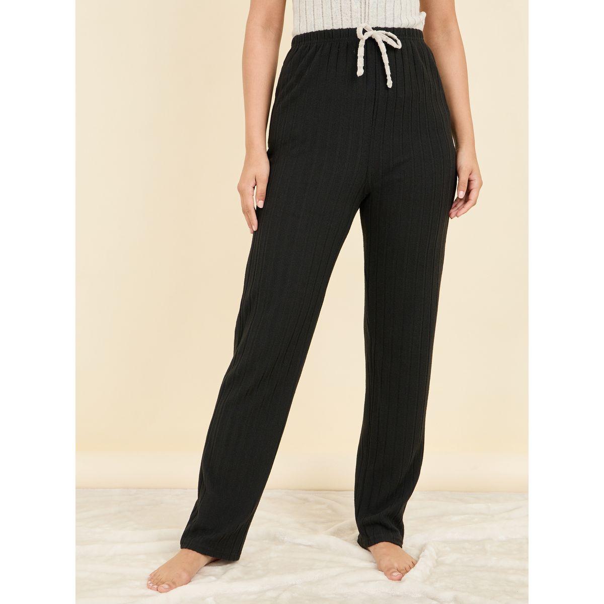 طقم من بنطال بيجاما مع بلوزة كامي بازرار غلق-women-clothing-nightwear-pyjamas-longsets-image-6