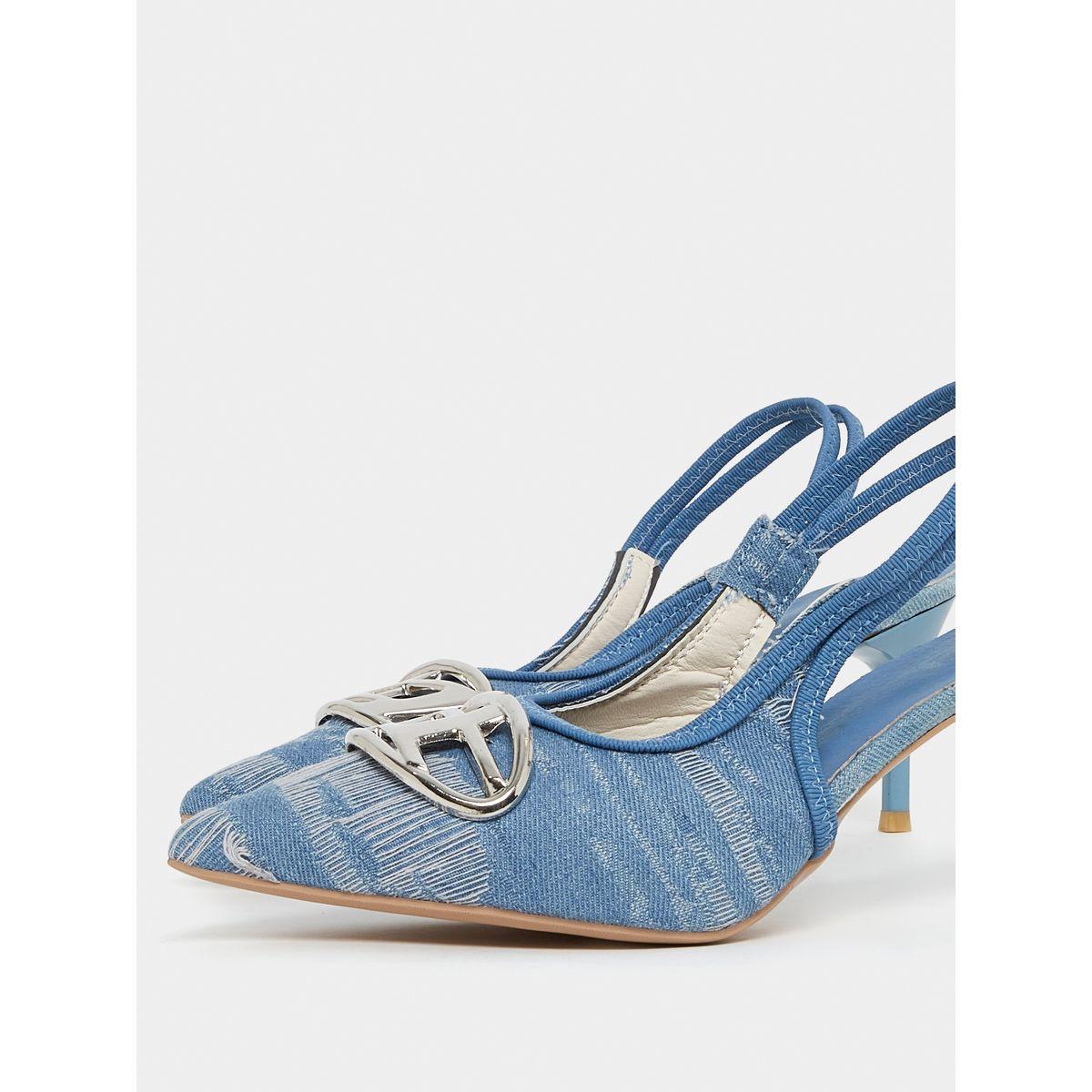Styli Metal Accent Denim Slingback Heel Pump-women-shoes-heels-image-3