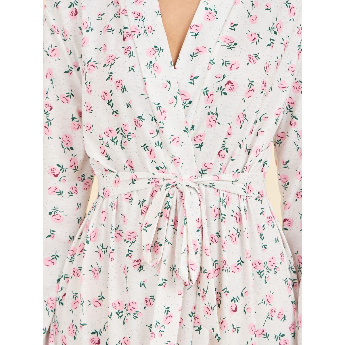 Styli Unwind Ditsy Floral Print Robe-women-clothing-nightwear-robes-image-3