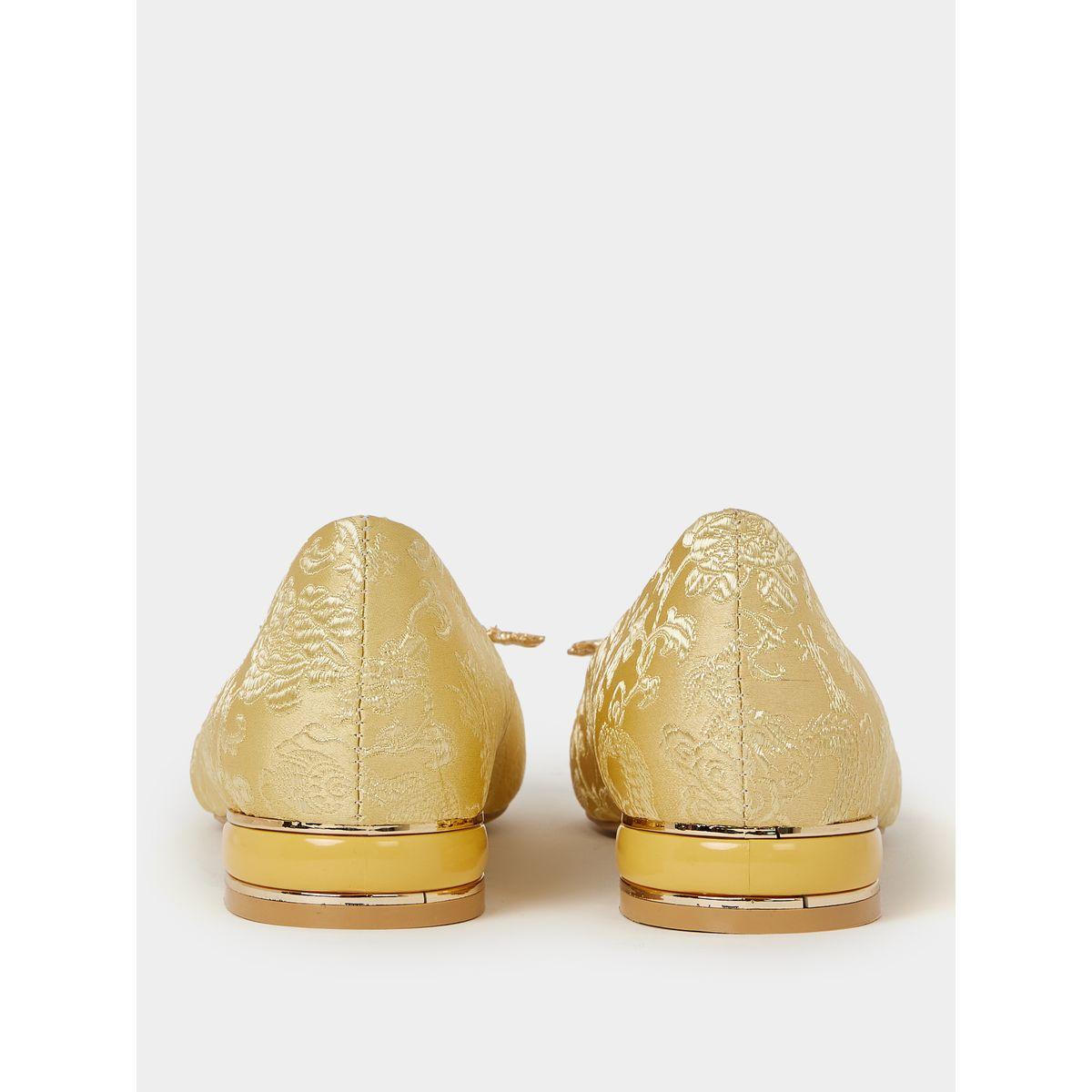 Styli Jacquard Design Formal Shoes-women-shoes-heels-image-6