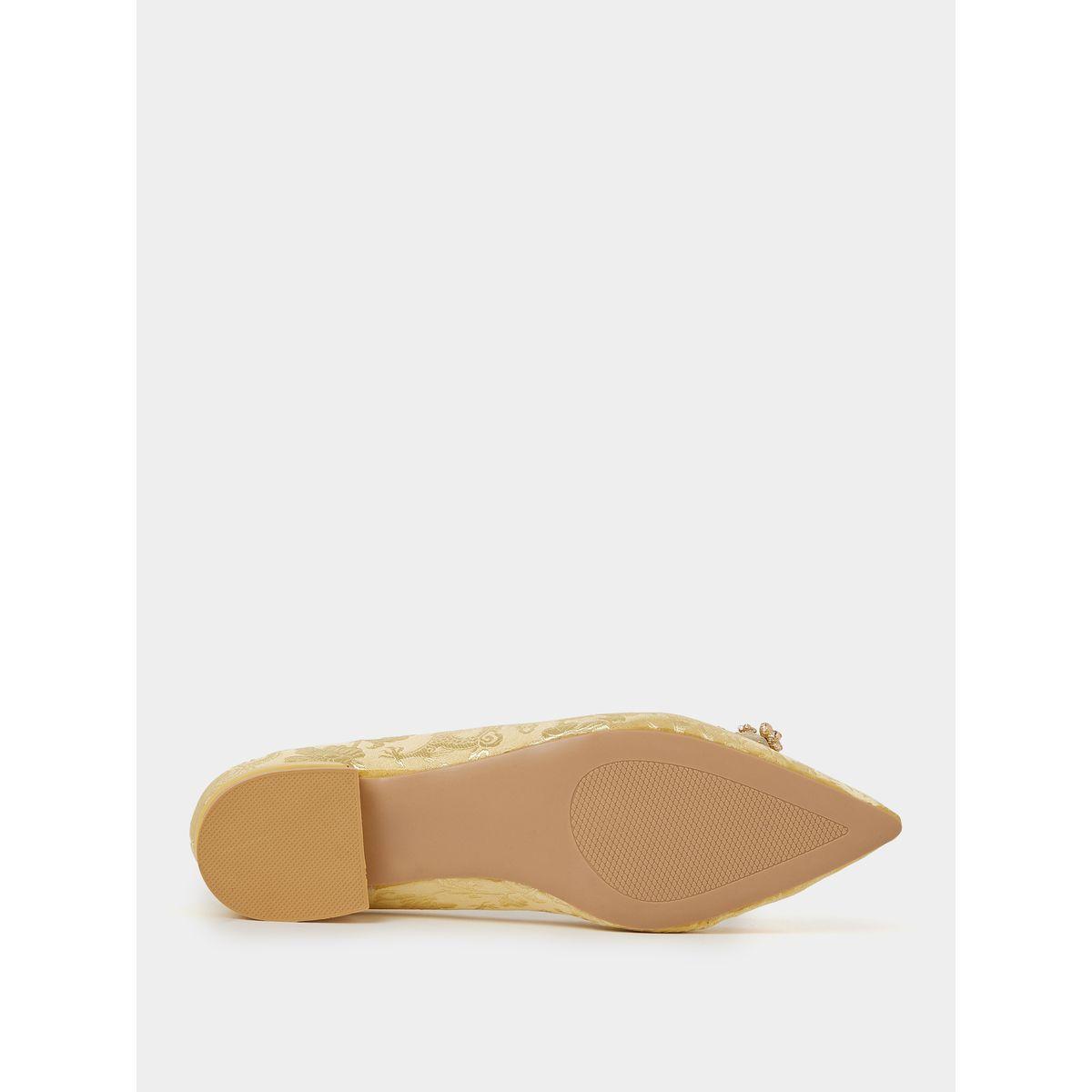 Styli Jacquard Design Formal Shoes-women-shoes-heels-image-7