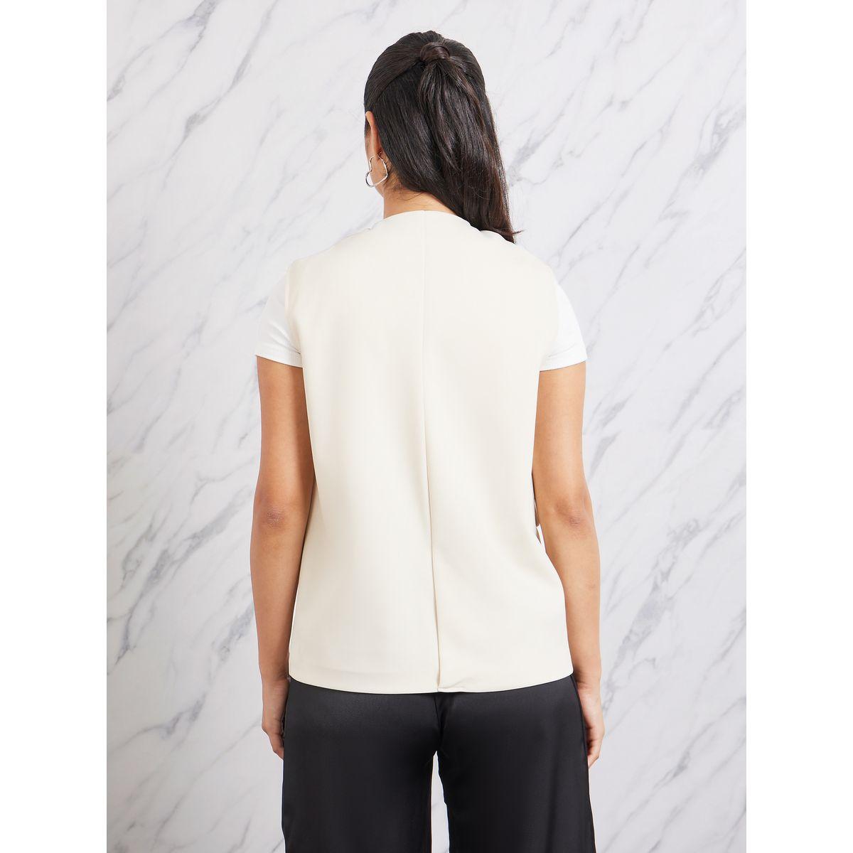 بليزر سادة بلا اكمام مع جيوب-women-clothing-coatsandjackets-blazers-image-5