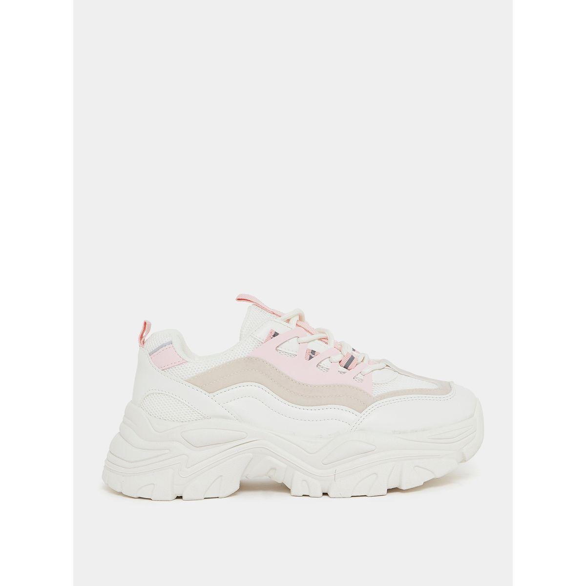 Styli Colorblock Lace Up Chunky Sneakers-women-shoes-sneakers-image-2