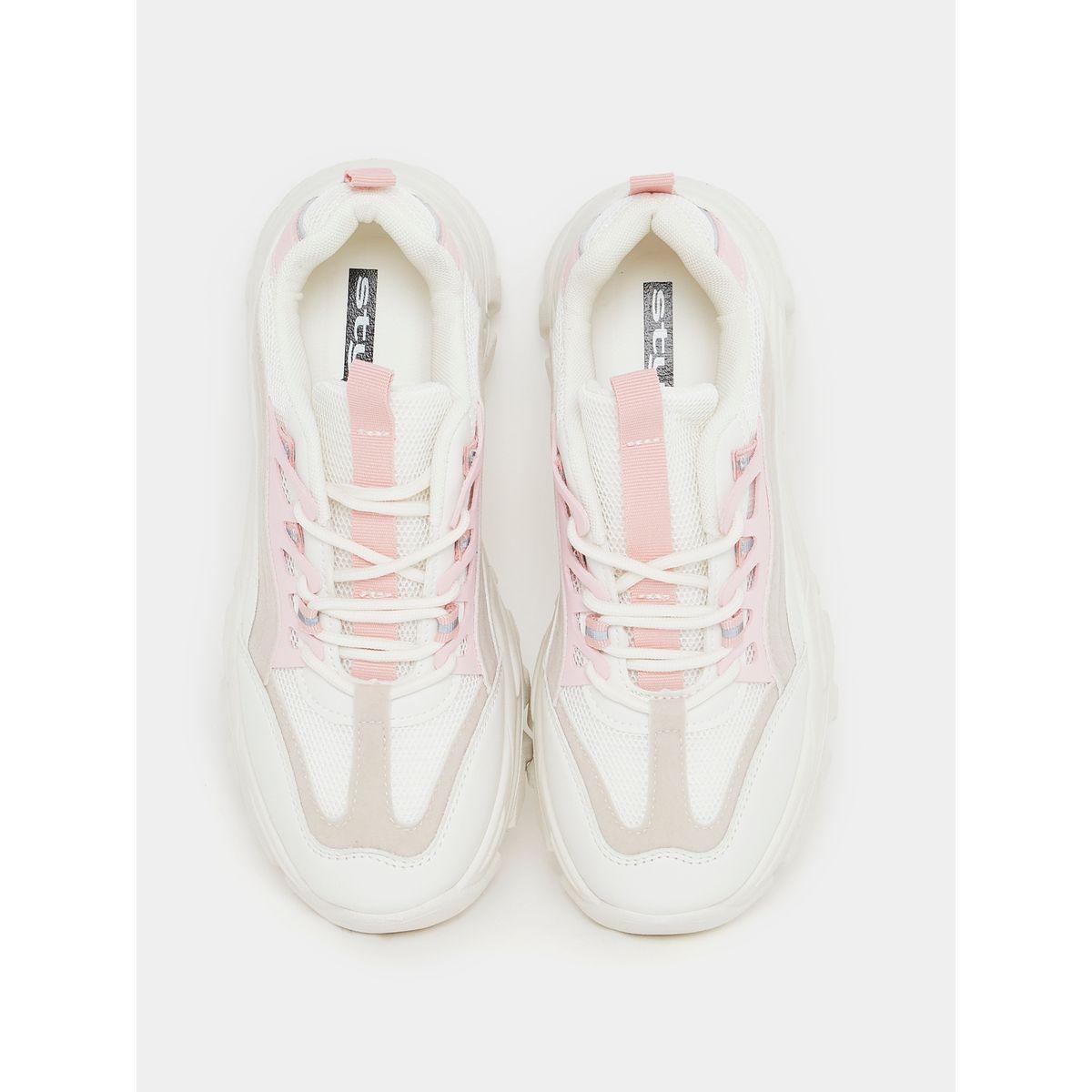 Styli Colorblock Lace Up Chunky Sneakers-women-shoes-sneakers-image-6