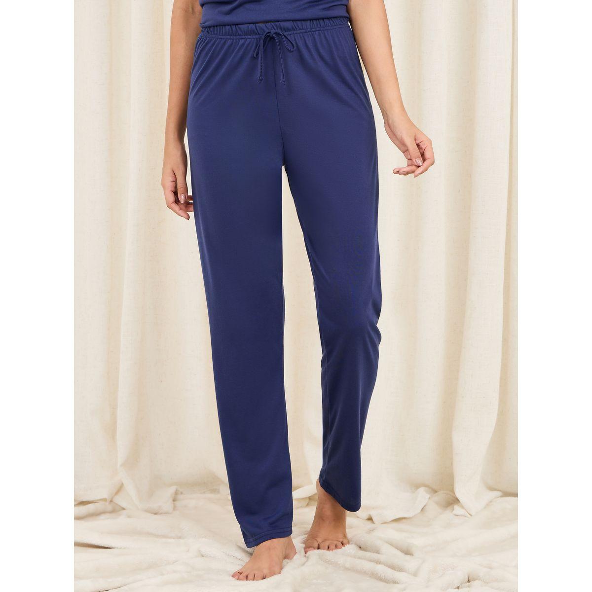 طقم من بنطال بيجاما مع تيشيرت باكتاف منخفضة-women-clothing-nightwear-pyjamas-longsets-image-5