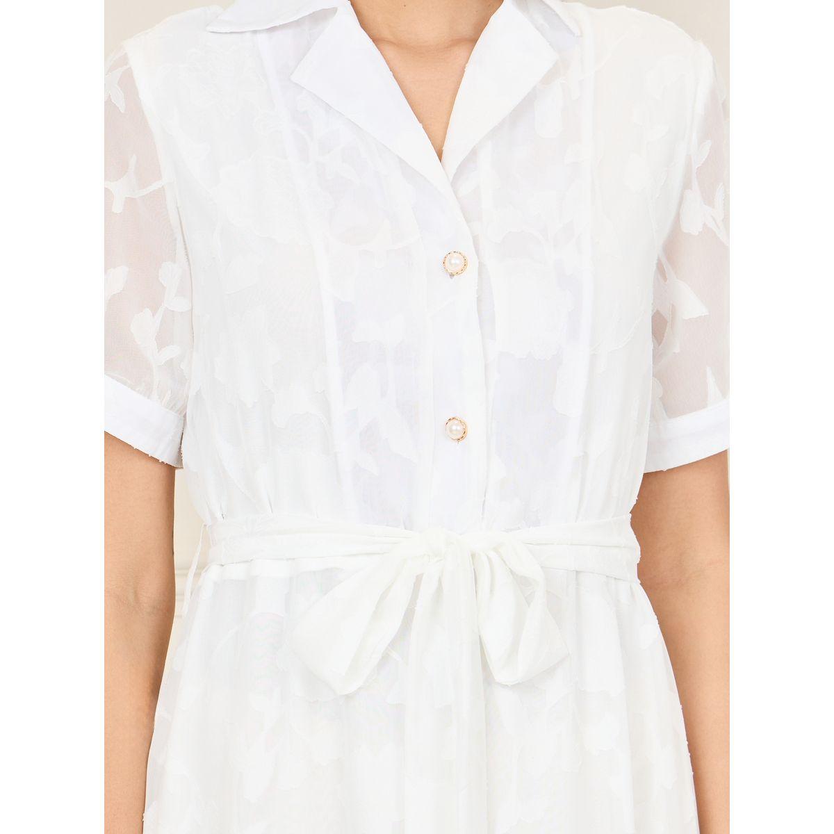 فستان ميدي مزين بزهور مع رباط خصر-women-clothing-dresses-image-3