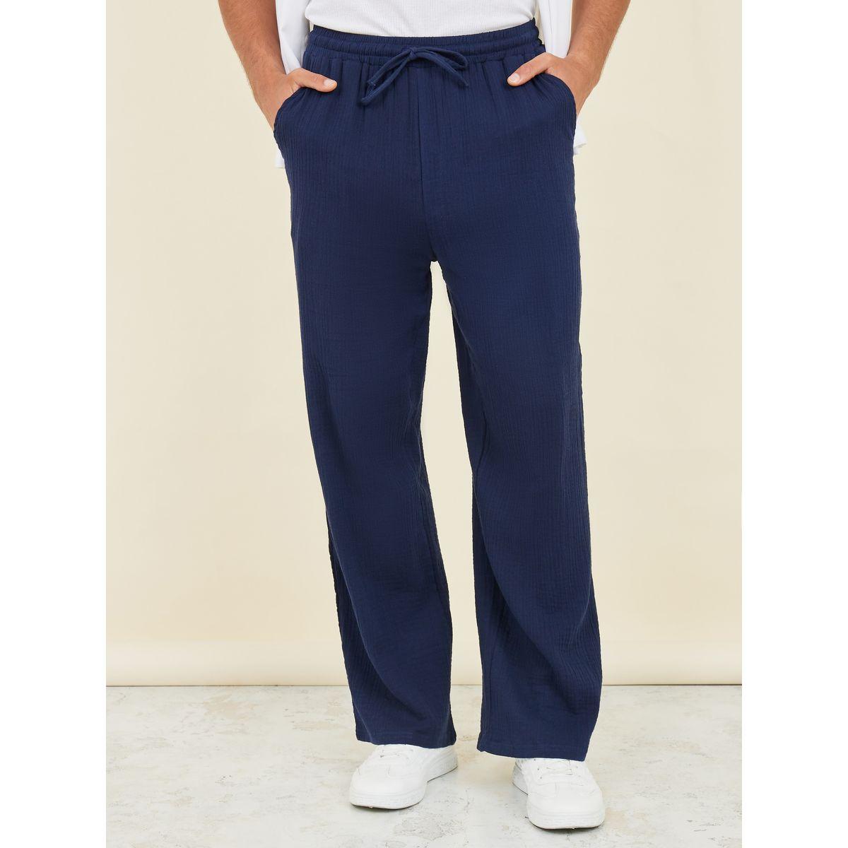 Styli Limited Textured Pants with Side Pocket-men-clothing-bottoms-joggers-image-1