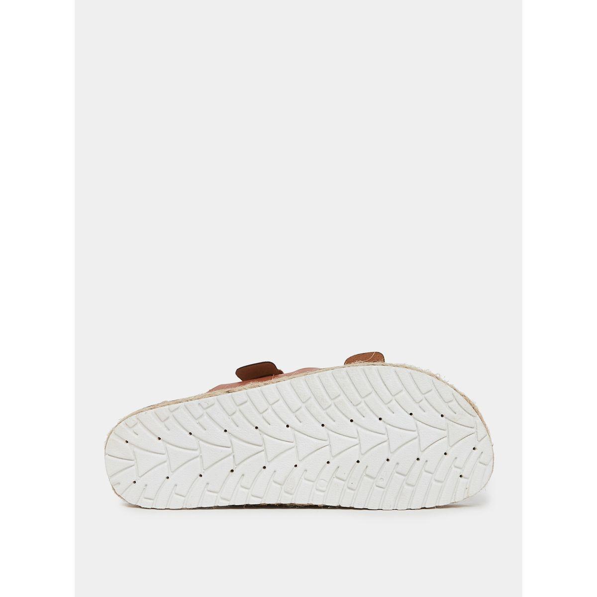 Styli Buckle Accent Dual Strap Slip On Flat Sandals-women-shoes-sandals-flats-image-7