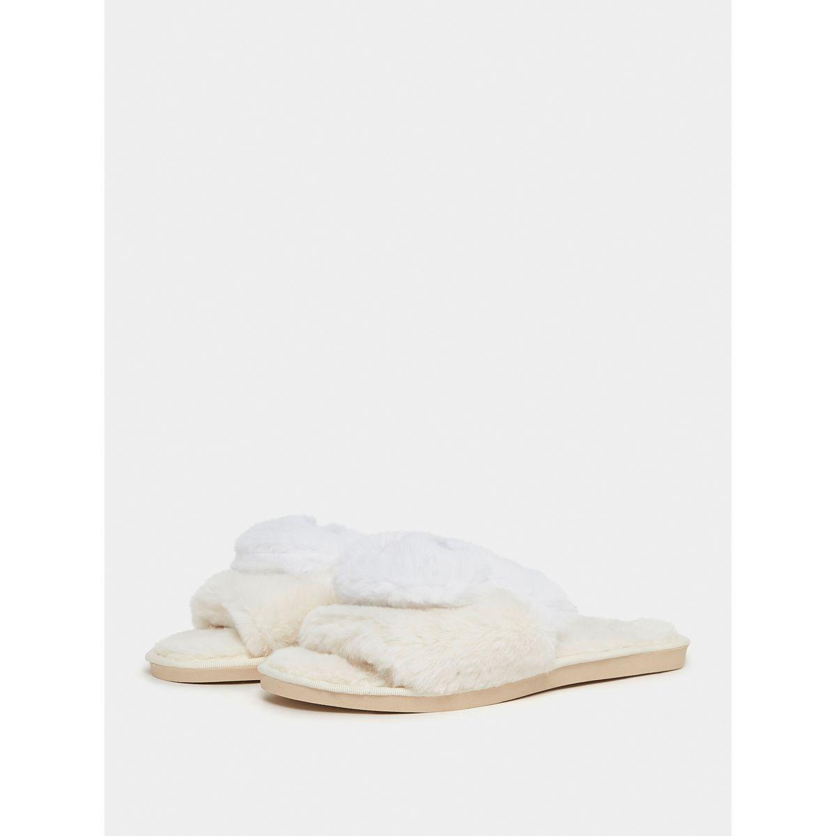 Styli Faux Fur Bunny Bedroom Slippers-women-shoes-bedroomslippers-image-2