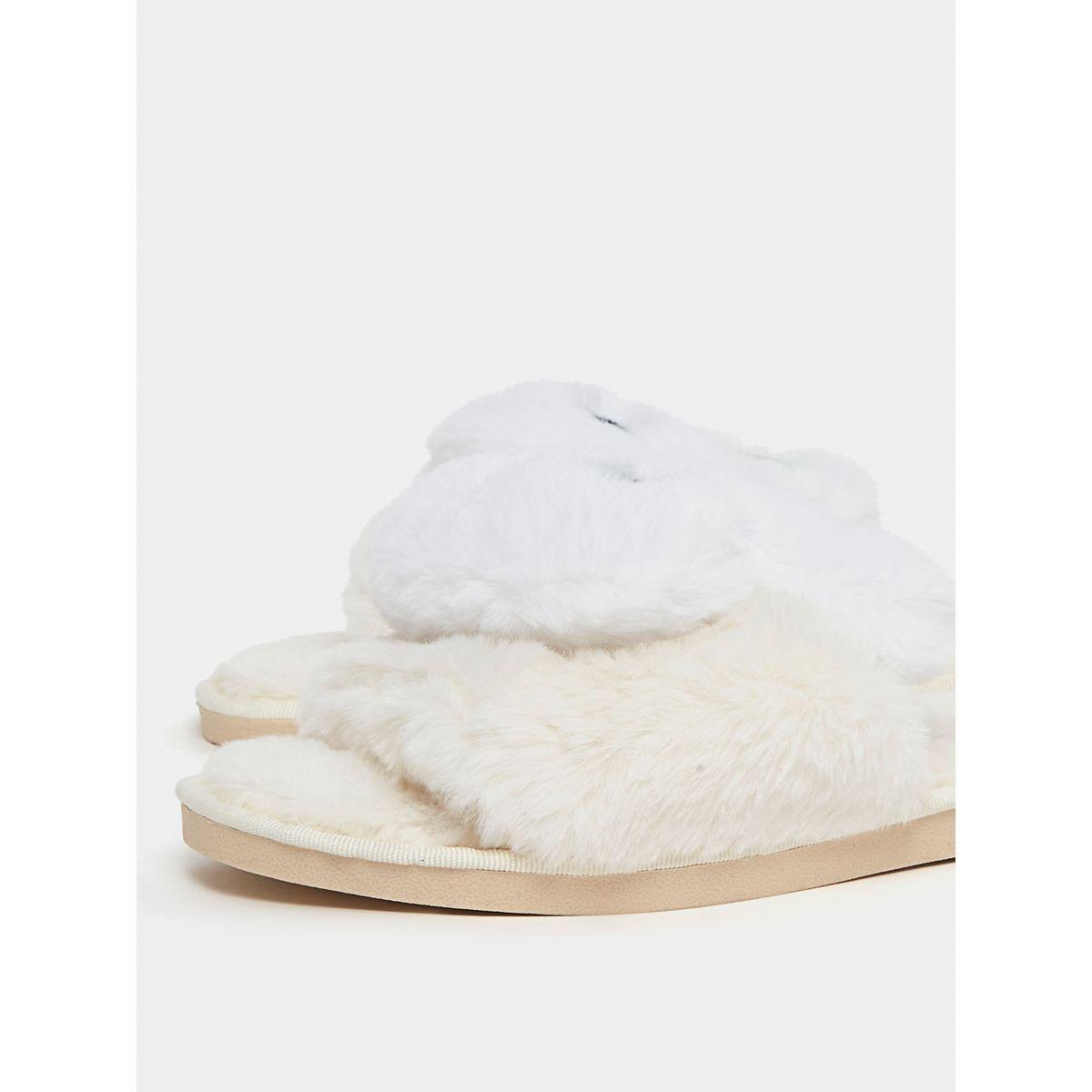 Styli Faux Fur Bunny Bedroom Slippers-women-shoes-bedroomslippers-image-3