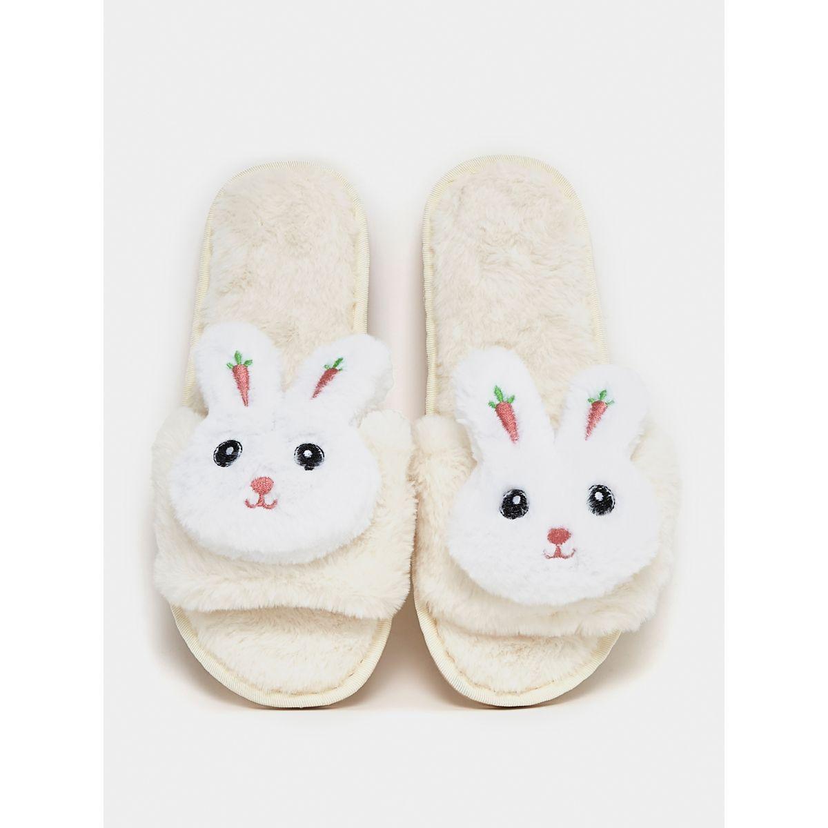 Styli Faux Fur Bunny Bedroom Slippers-women-shoes-bedroomslippers-image-5