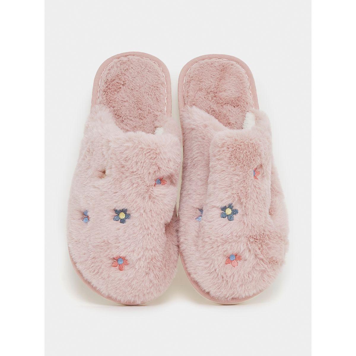 Styli Embroidered Flower Bedroom Slippers-women-shoes-bedroomslippers-image-6