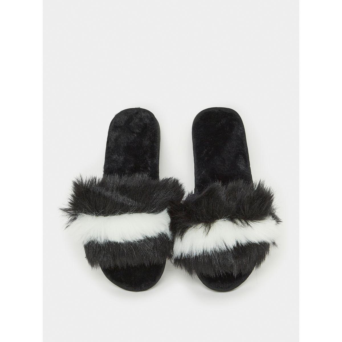 شبشب غرفة نوم بفرو صناعي-women-shoes-bedroomslippers-image-6