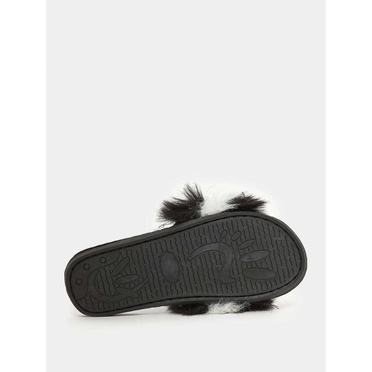 Styli Faux Fur Fluff Bedroom Slippers-women-shoes-bedroomslippers-image-7