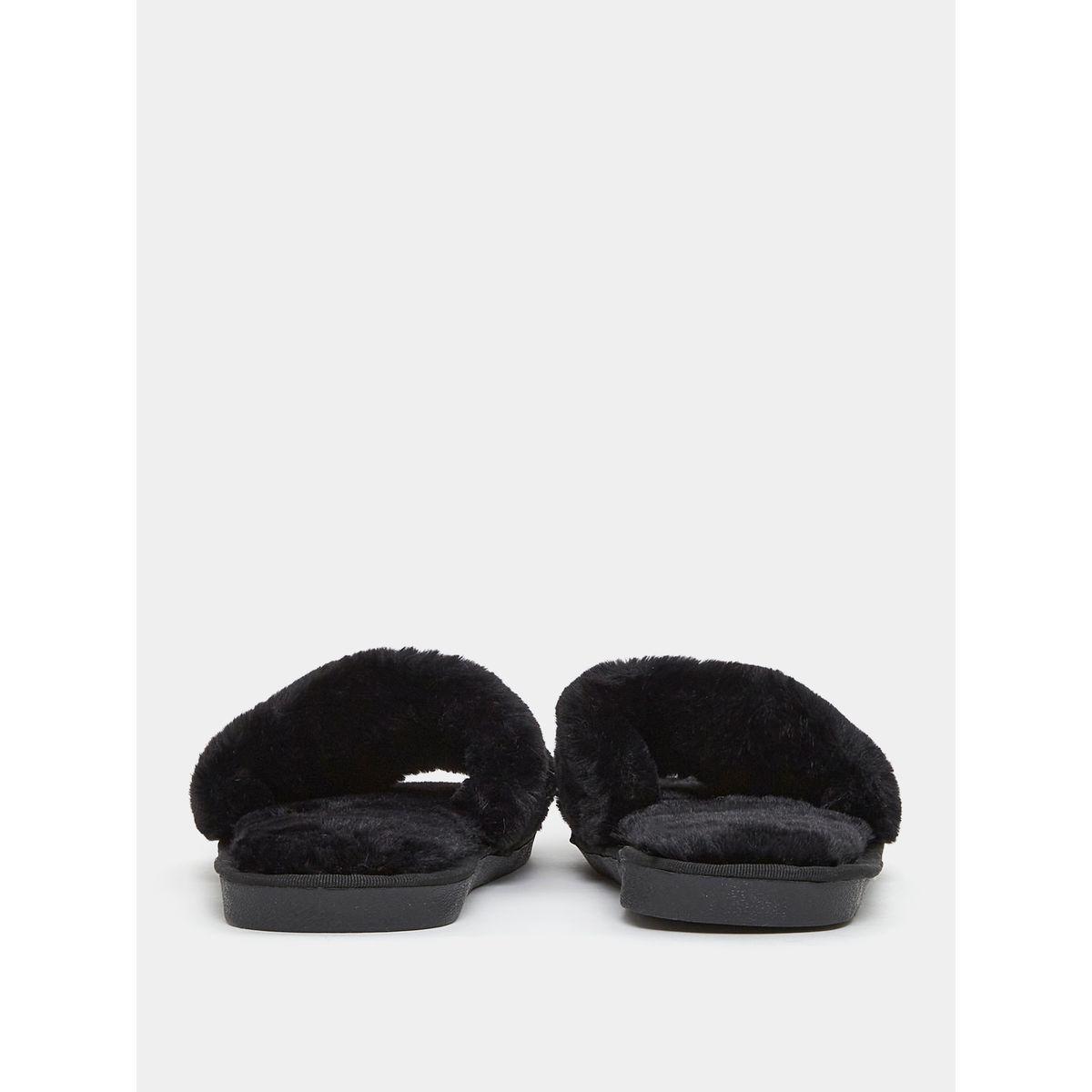 شبشب غرفة نوم بفرو صناعي-women-shoes-bedroomslippers-image-4