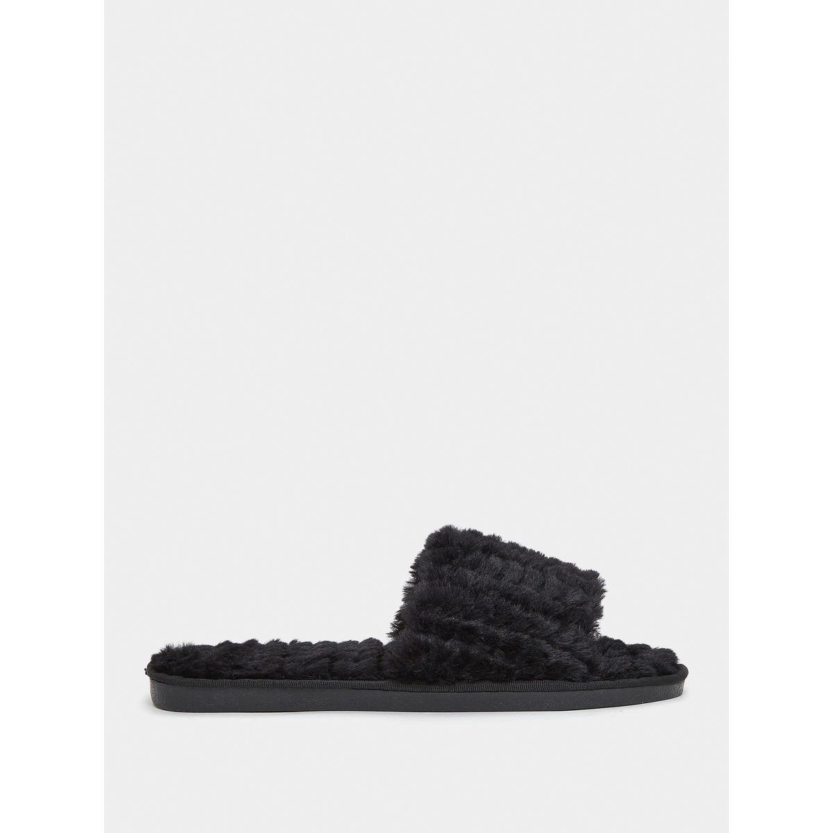 Styli Ribbed Strap Bedroom Slippers-women-shoes-bedroomslippers-image-2