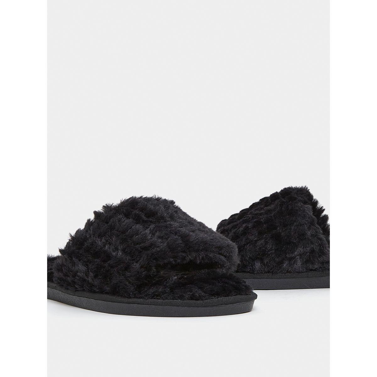 Styli Ribbed Strap Bedroom Slippers-women-shoes-bedroomslippers-image-4