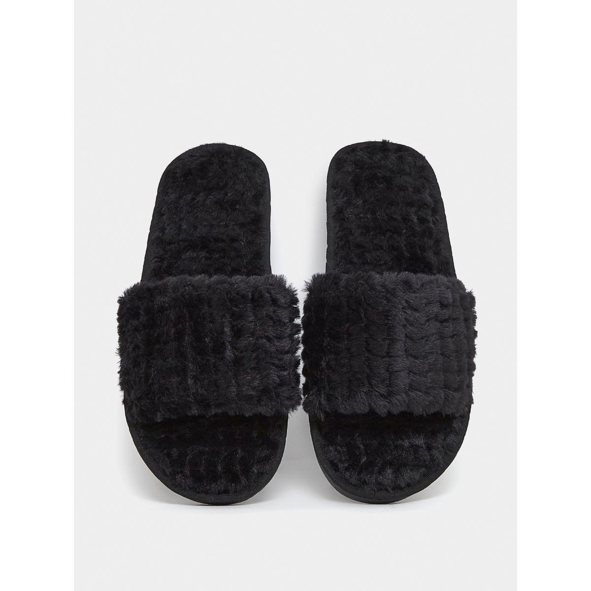 شبشب غرفة نوم بتفاصيل مضلعة-women-shoes-bedroomslippers-image-2