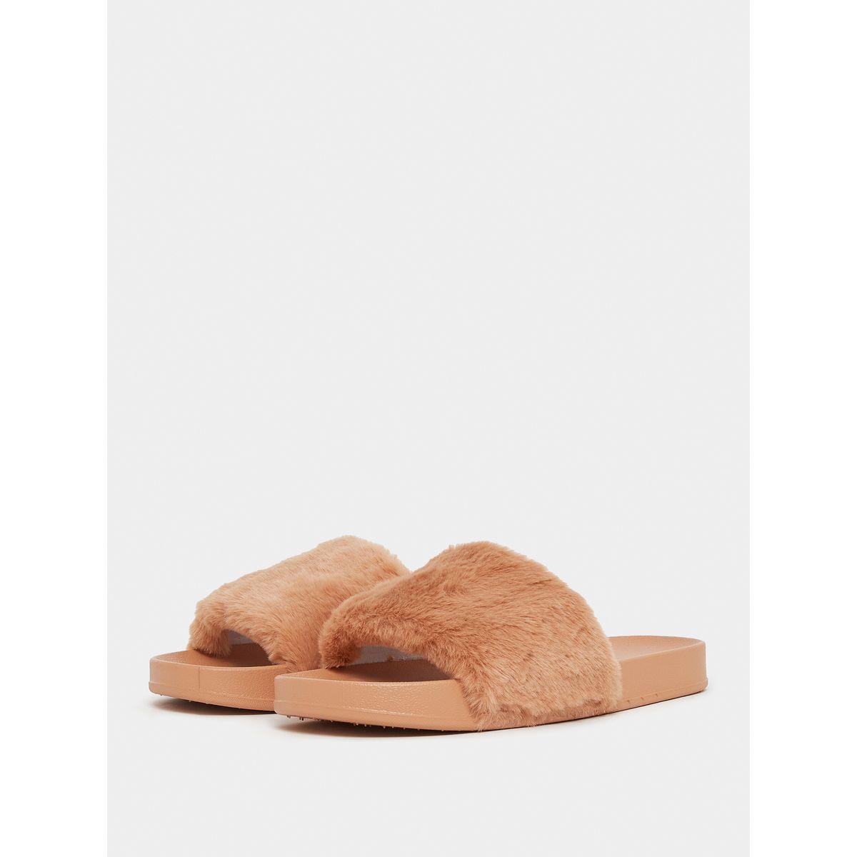 شبشب غرفة نوم مزين بربطة فيونكة-women-shoes-bedroomslippers-image-3