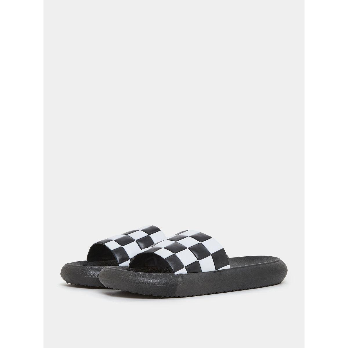 Styli Checkered Strap Sides-women-shoes-flipflopsandslides-image-3