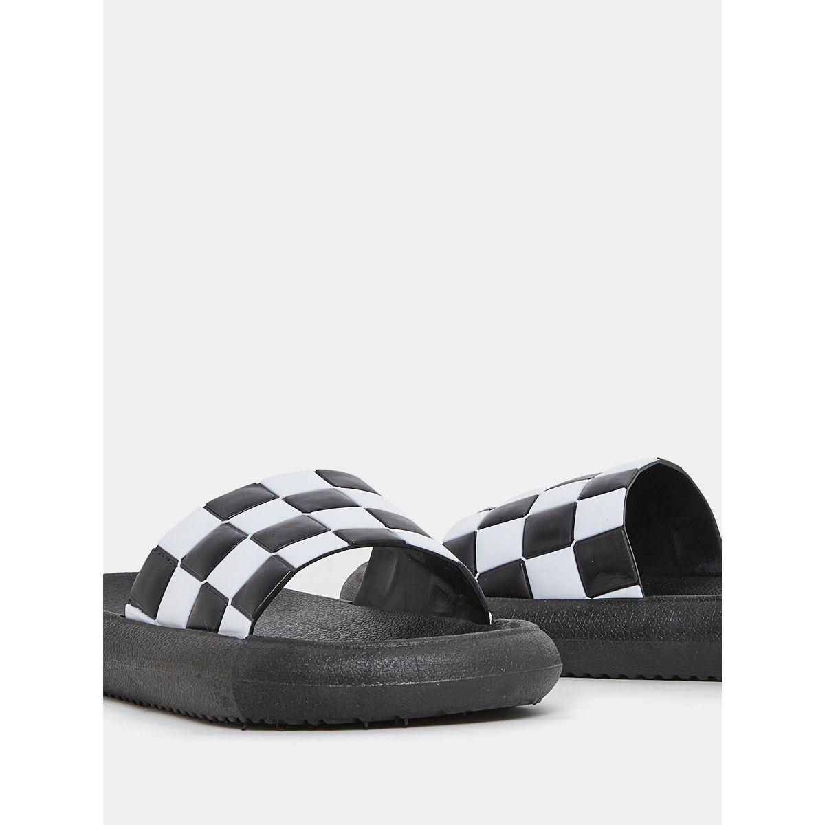 Styli Checkered Strap Sides-women-shoes-flipflopsandslides-image-4