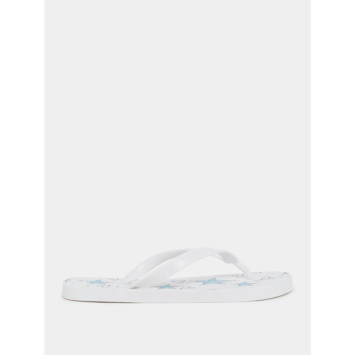 Styli Star Heart Print Slippers-women-shoes-flipflopsandslides-image-1