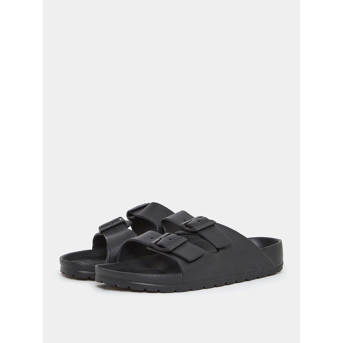 Styli Double Buckle Strap Slides-women-shoes-flipflopsandslides-image-3
