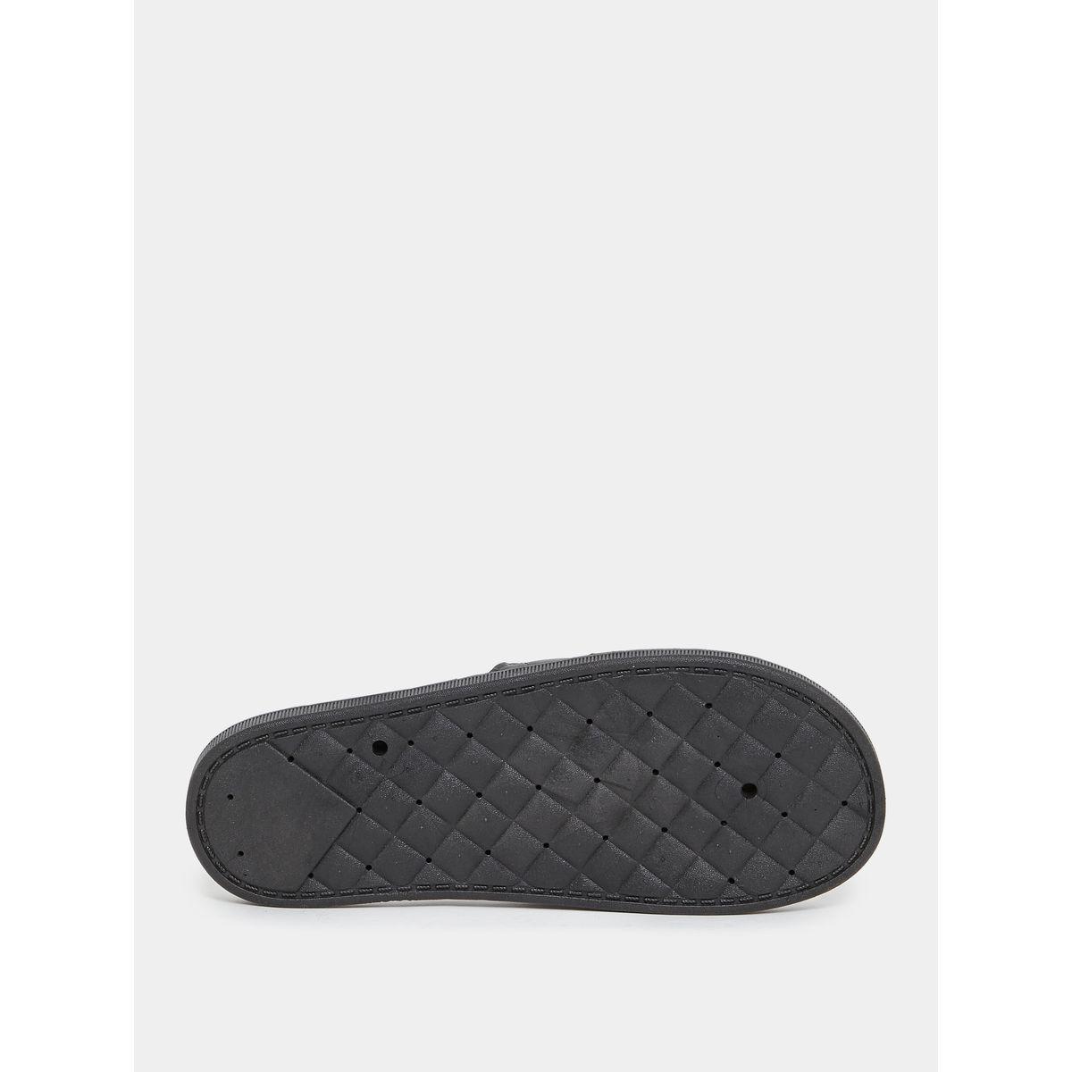 Styli Chain Accent Stitch Detai Strap Flat Slides-women-shoes-flipflopsandslides-image-6