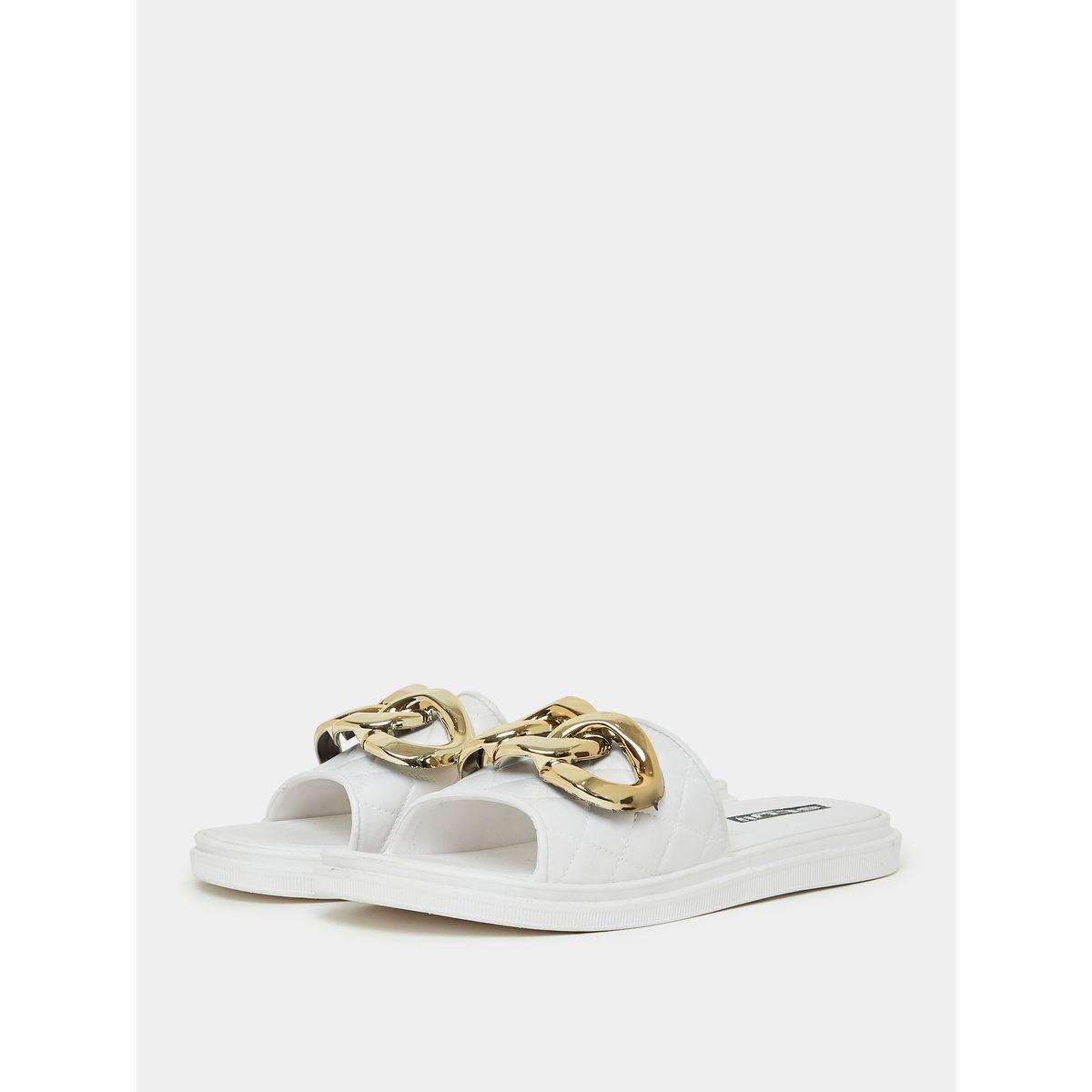 Styli Chain Accent Strap Slides-women-shoes-flipflopsandslides-image-3