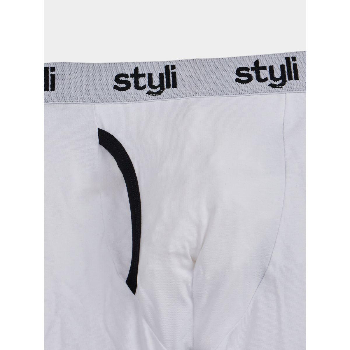 Styli Unwind Pack of 2 - Cotton Stretch Long Trunks-men-clothing-innerwear-underwear-image-4