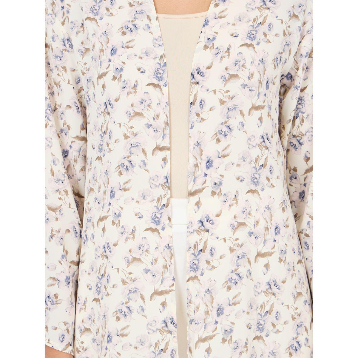 Styli Floral Print Maxi Kimono-women-clothing-shirtsandblouses-shirts-image-3