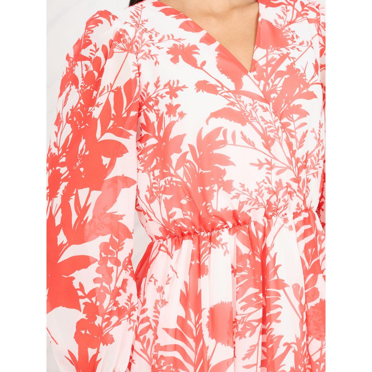Styli Floral Print Chiffon A-Line Midi Dress-women-clothing-dresses-image-3