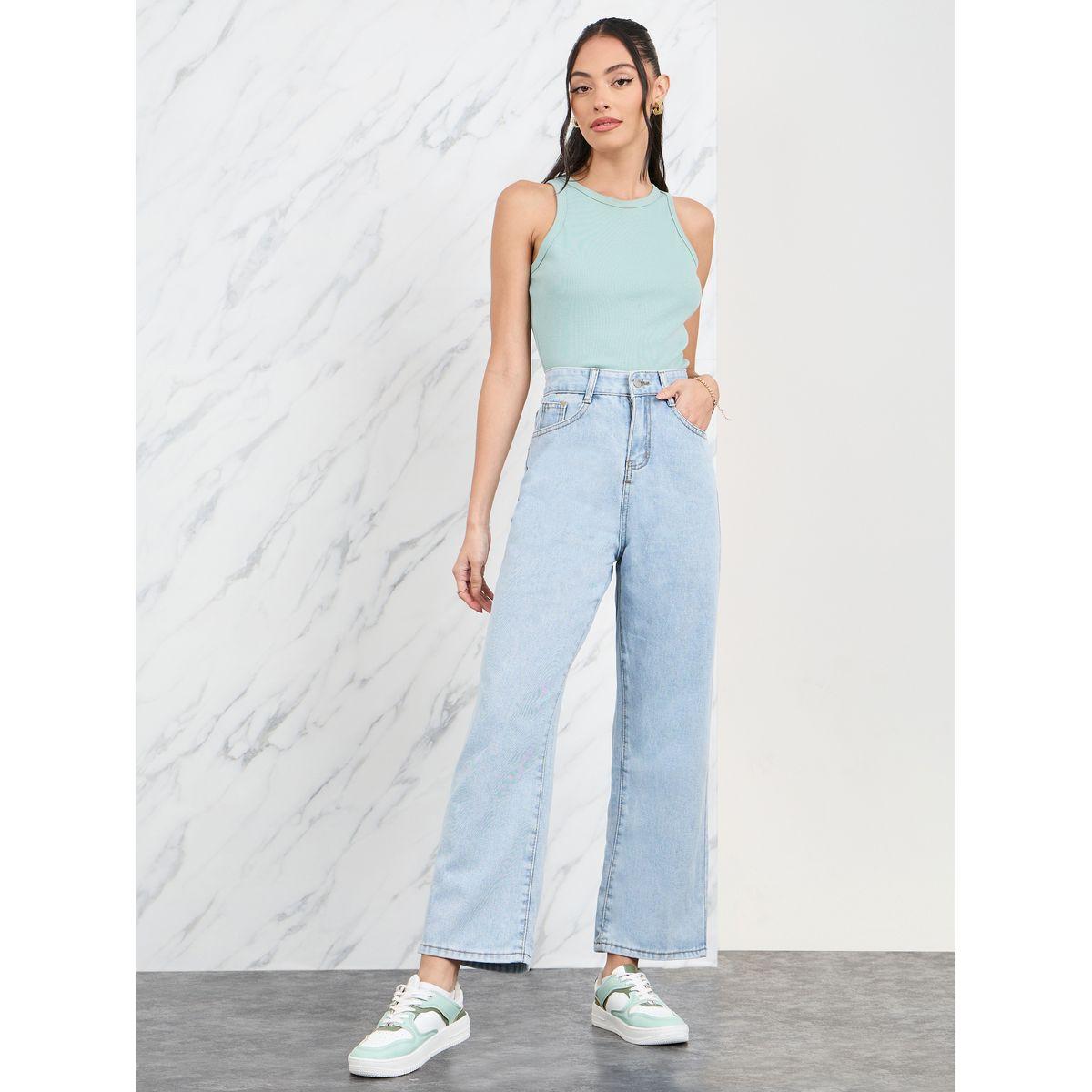 Styli Straight Leg Jeans with Pockets-women-clothing-bottoms-jeans-image-2