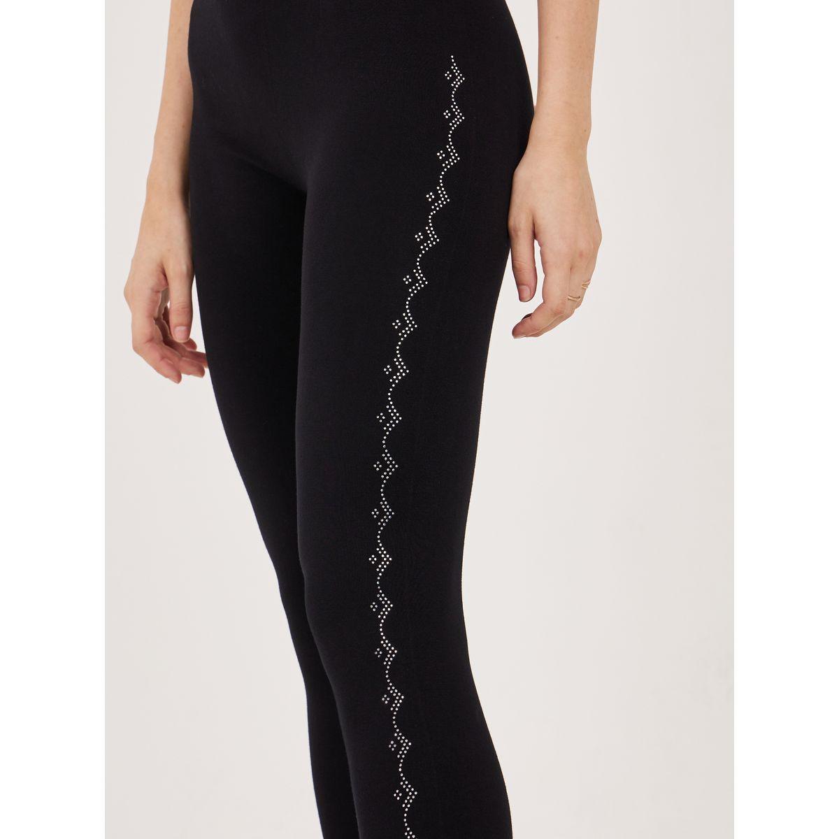 Styli Studded Side Detail Seamless Leggings-women-clothing-bottoms-leggings-image-3