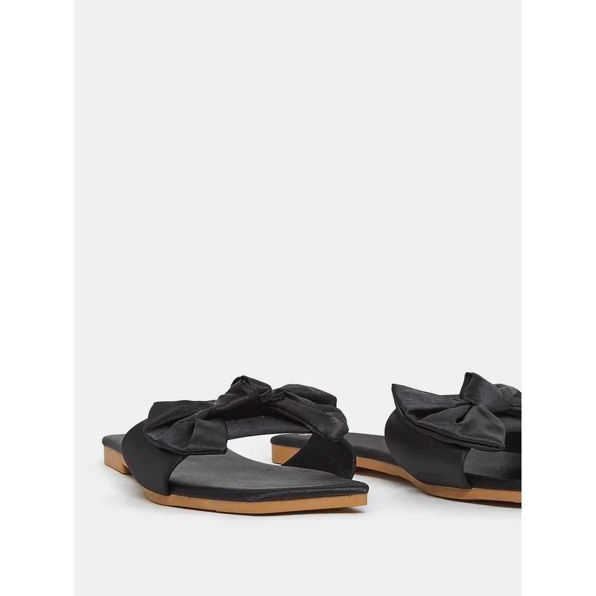 صندل فلات مزينة بحلية فيونكة-women-shoes-flipflopsandslides-image-4