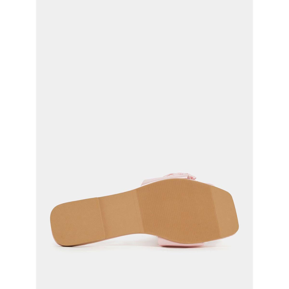 Styli Bow Accent Slip On Bedroom Slippers-women-shoes-flipflopsandslides-image-7