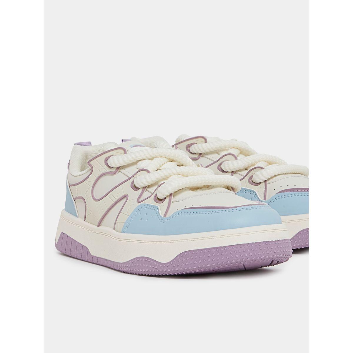 Styli Colorblock Lace Up Sneakers-women-shoes-sneakers-image-4
