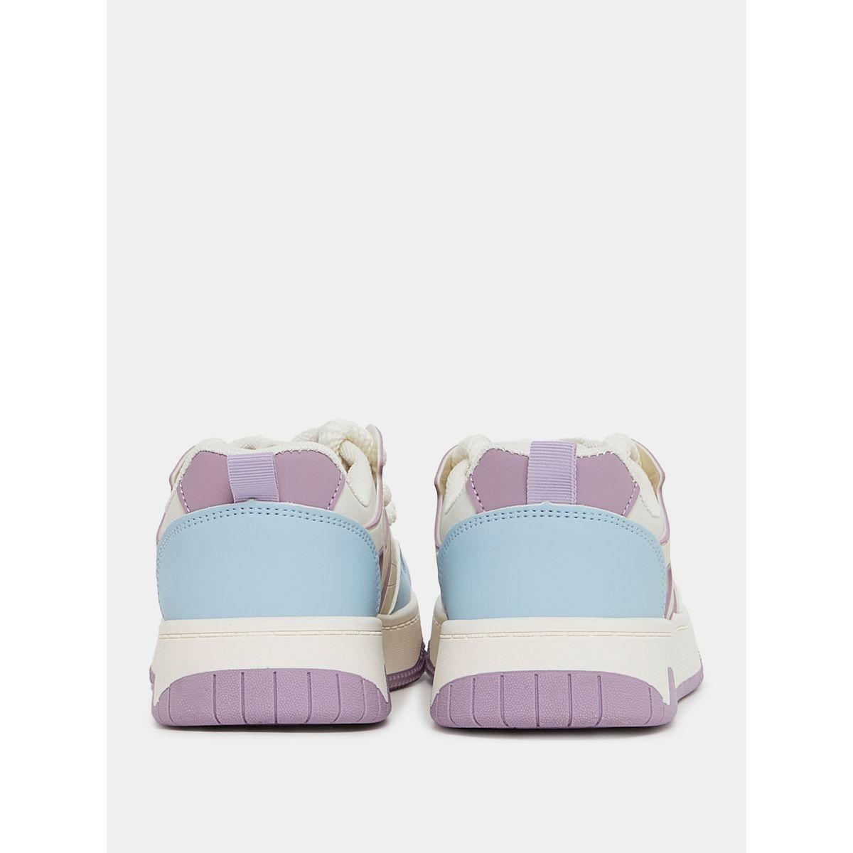 Styli Colorblock Lace Up Sneakers-women-shoes-sneakers-image-5