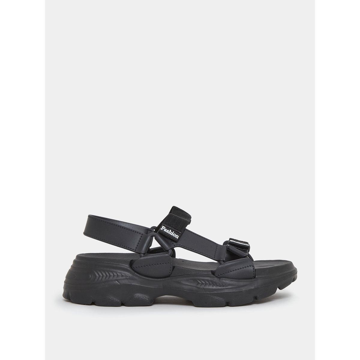 صندل فلات شانكي مع سيور-women-shoes-sandals-flats-image-2