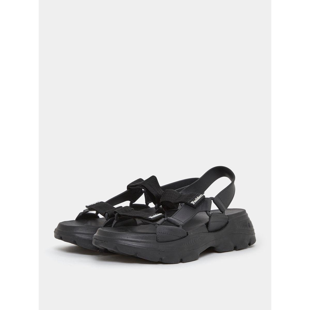 Styli Strappy Chunky Flat Sandals-women-shoes-sandals-flats-image-3