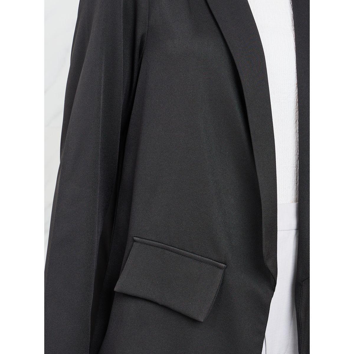 Styli Back Panel Detail Open Front Blazer-women-clothing-coatsandjackets-blazers-image-3
