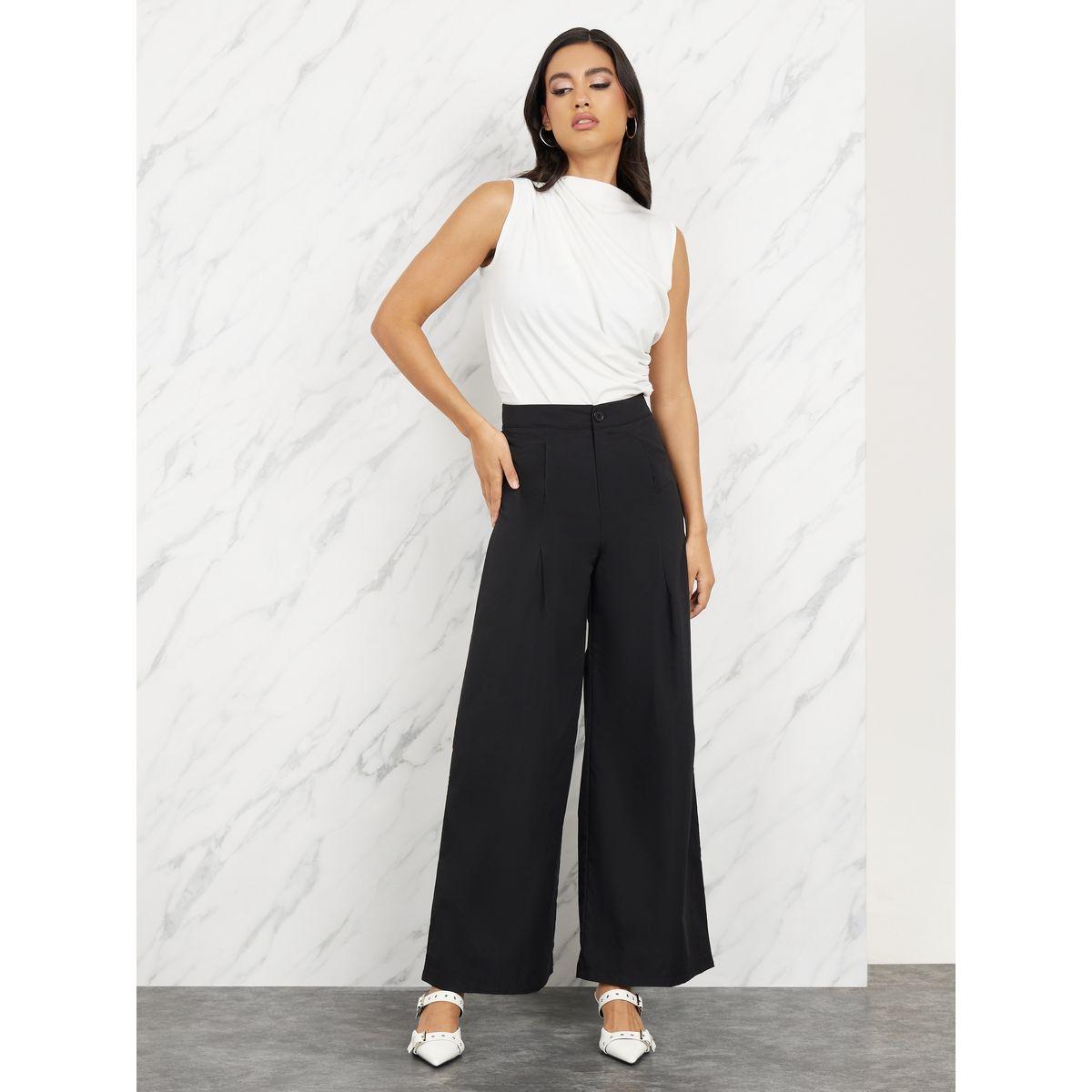 بنطال بارجل واسعة خصر عالي-women-clothing-bottoms-trousers-image-2